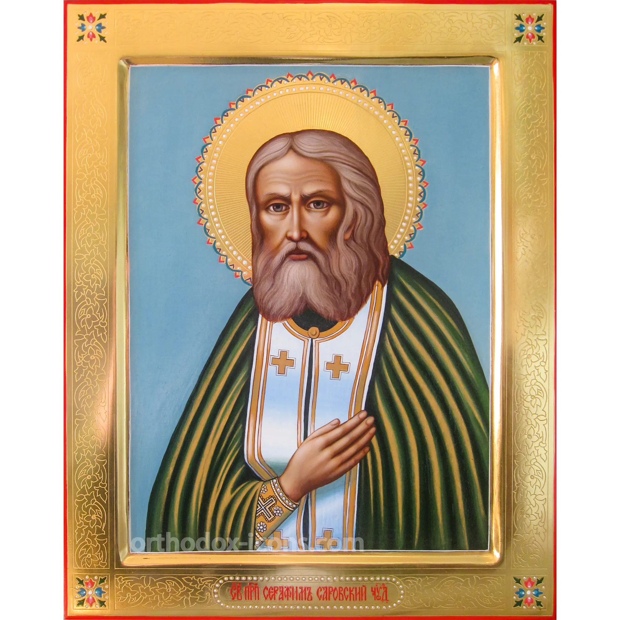 orthodox-icon-seraphim-of-sarov Orthodox Icon Seraphim of Sarov