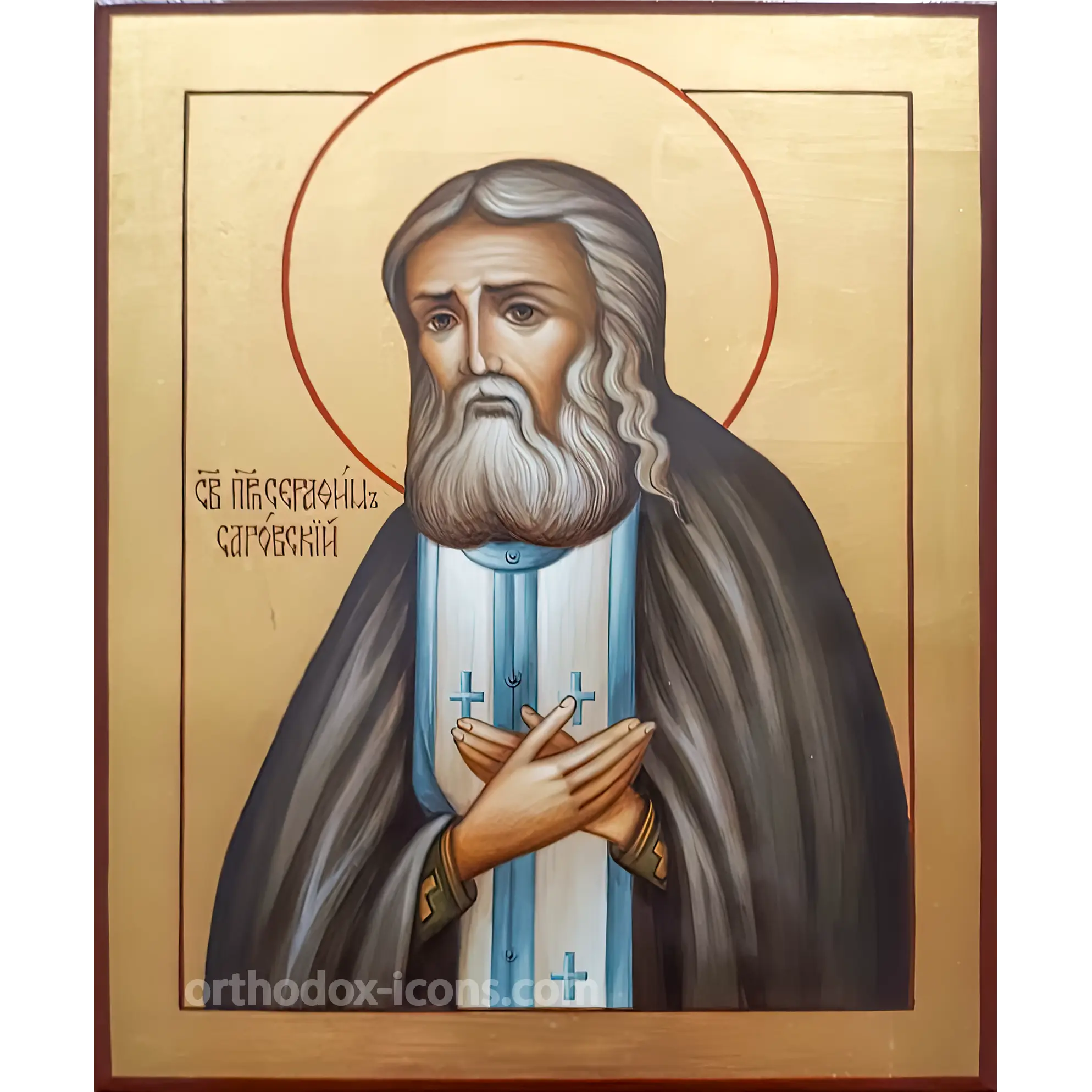 orthodox-icon-st.-seraphim-sarovskiy Orthodox Icon St. Seraphim Sarovskiy