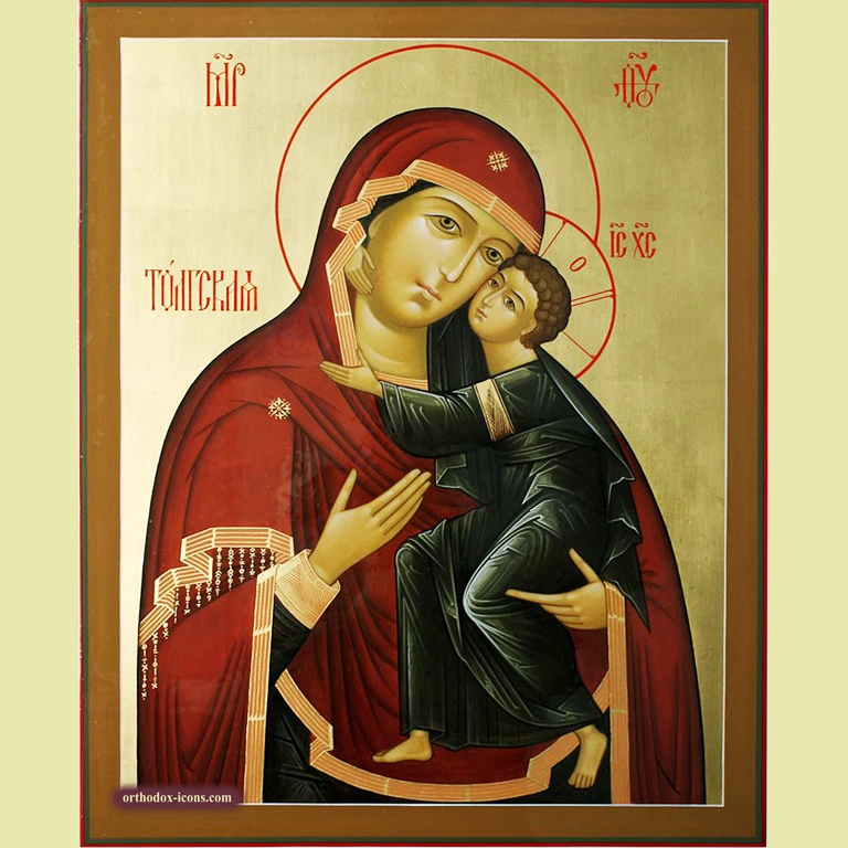Orthodox Icon Virgin Mary of Tolga