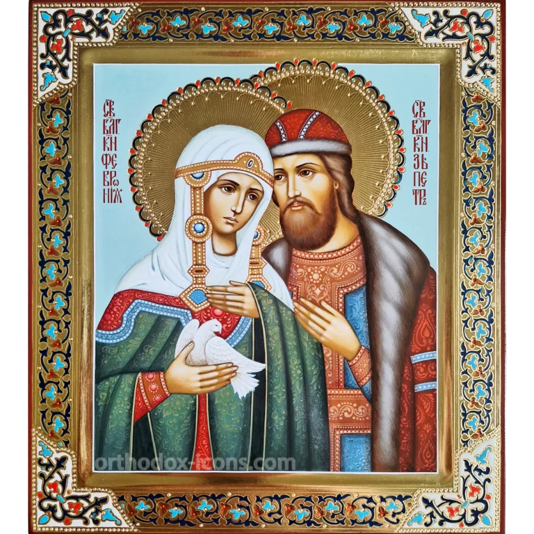 Peter and Fevronia of Murom Icon