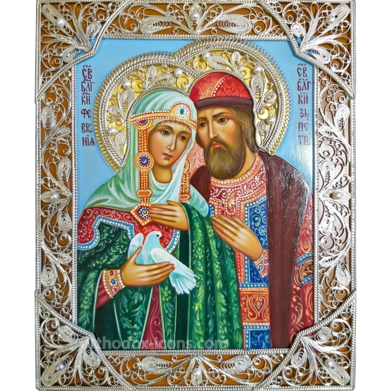 Sacred Image of Saints Peter and Fevronia