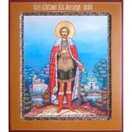 Saint Alexander Nevski Icon 27х31
