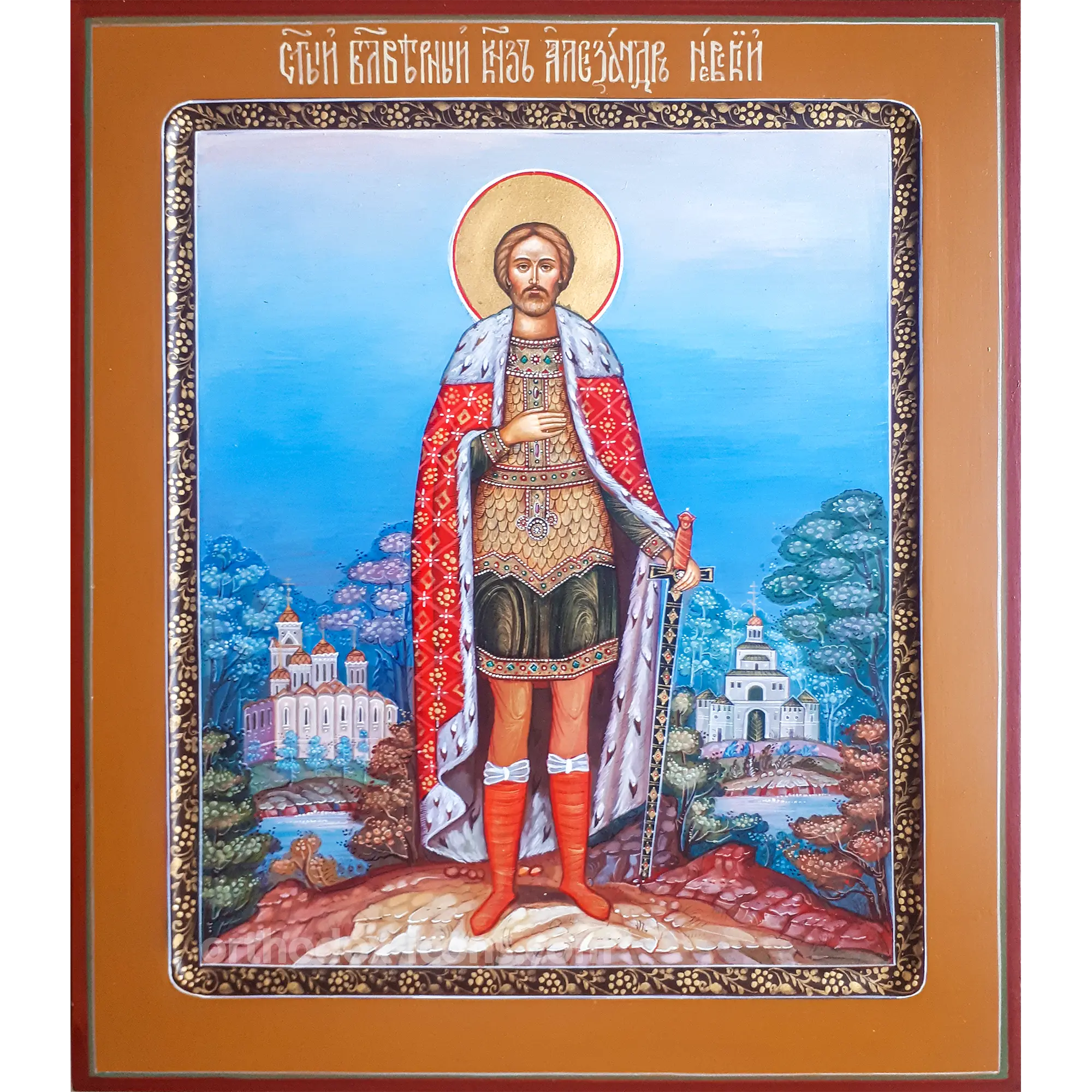 saint-alexander-nevski-icon-1 Saint Alexander Nevski Icon 27х31