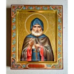 Saint Alexander of Svir Icon