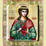 Saint Alla the Martyr Icon