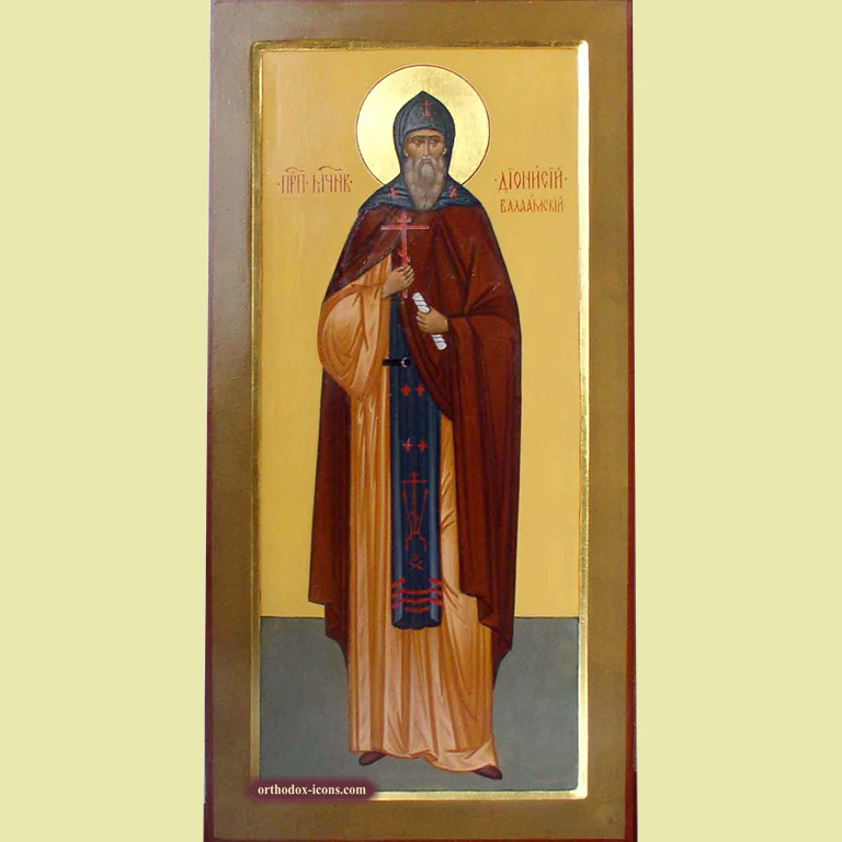 Saint Dionysius of Valaam Icon