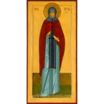 Saint Eugenia of Rome Orthodox Icon