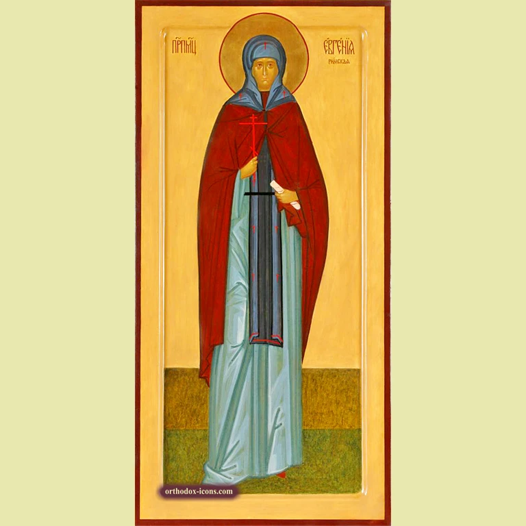 Saint Eugenia of Rome Orthodox Icon