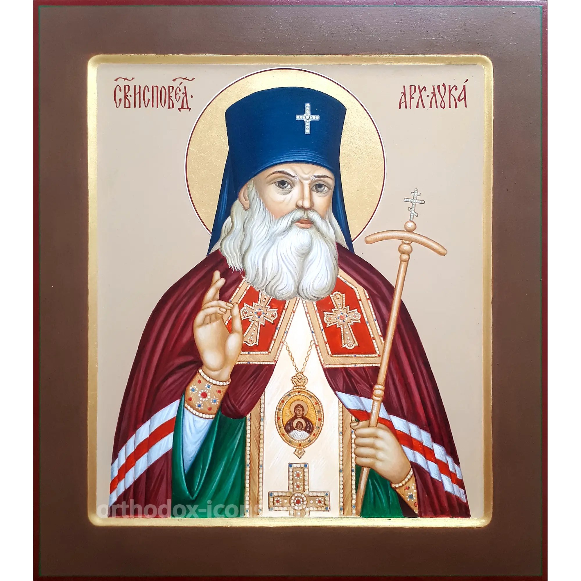 saint-luke-orthodox-icon Saint Luke Orthodox Icon