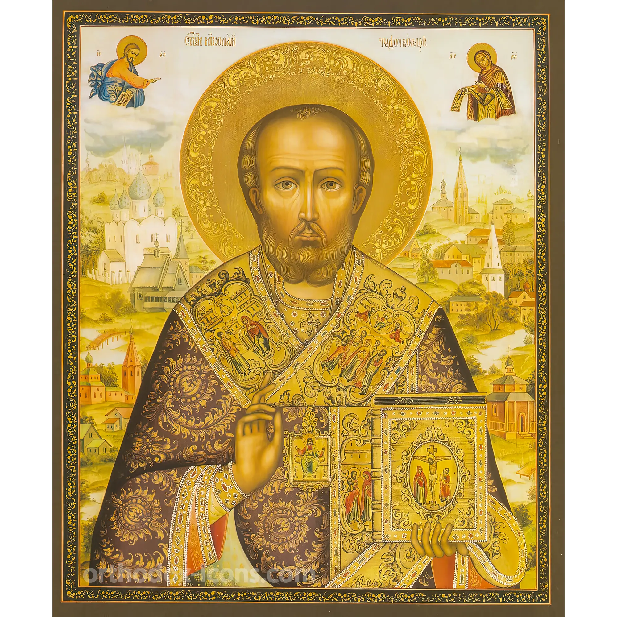 saint-nicholas-orthodox-icon-1 Saint Nicholas Orthodox Icon