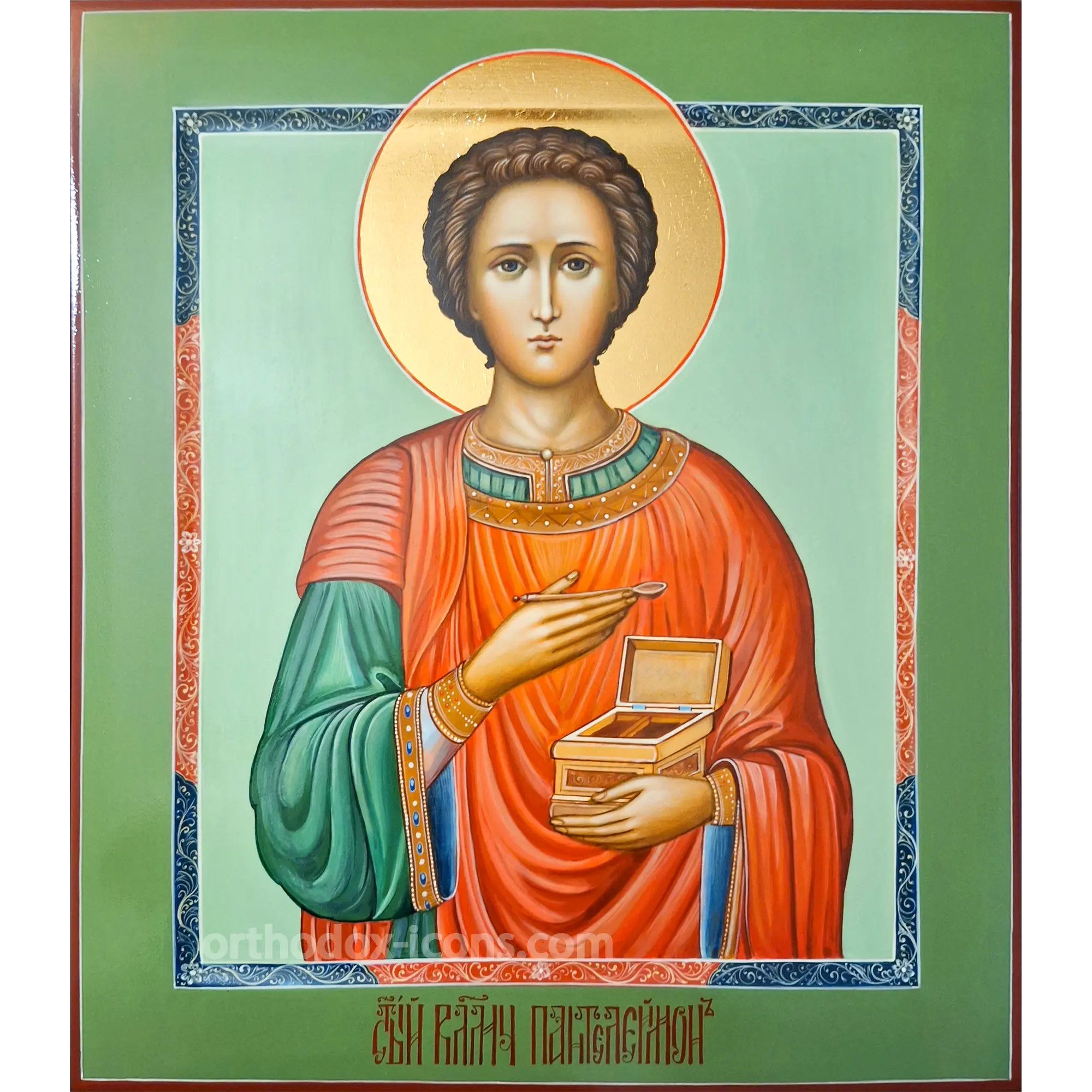saint-panteleimon-orthodox-icon-1 Saint Panteleimon Orthodox Icon