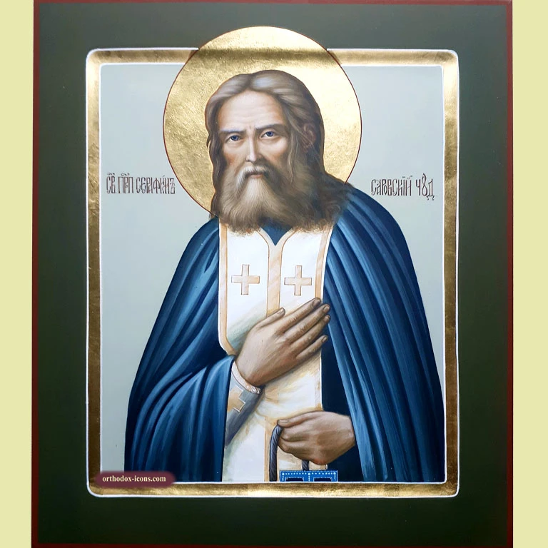 Seraphim Sarovskiy Orthodox Icon