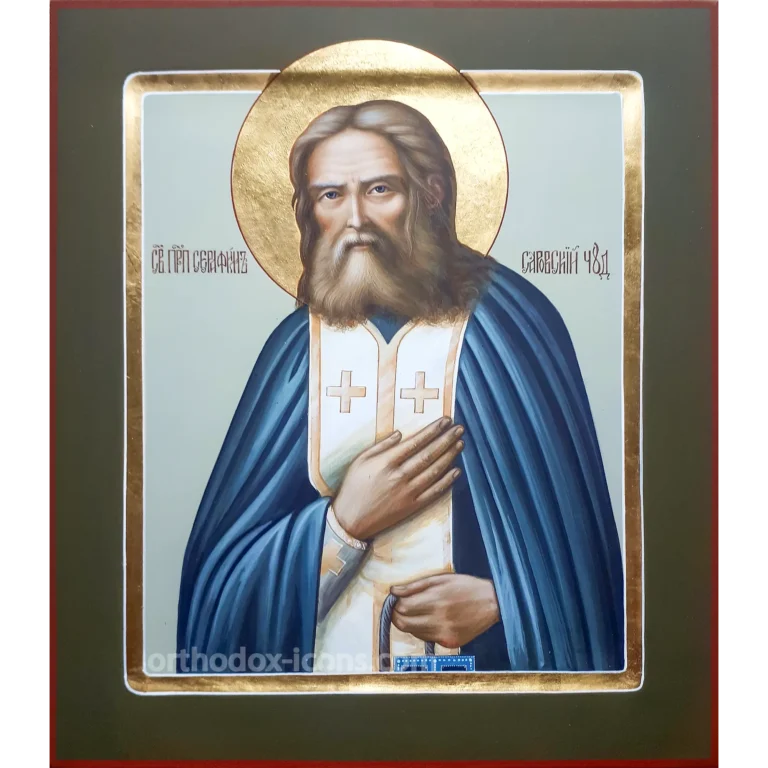 Seraphim Sarovskiy Orthodox Icon