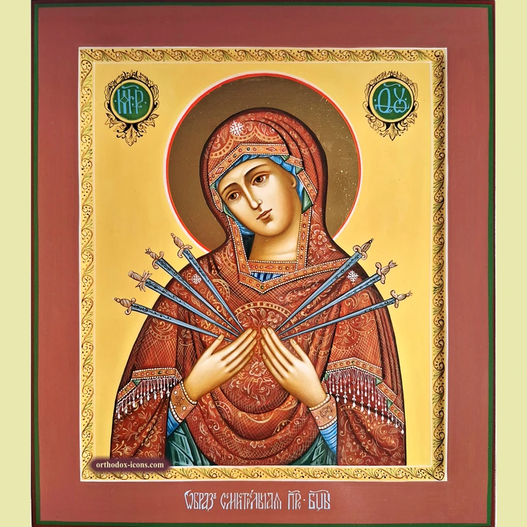 Seven Arrows Icon of Virgin Mary