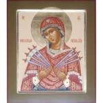 Seven Arrows Virgin Mary Icon