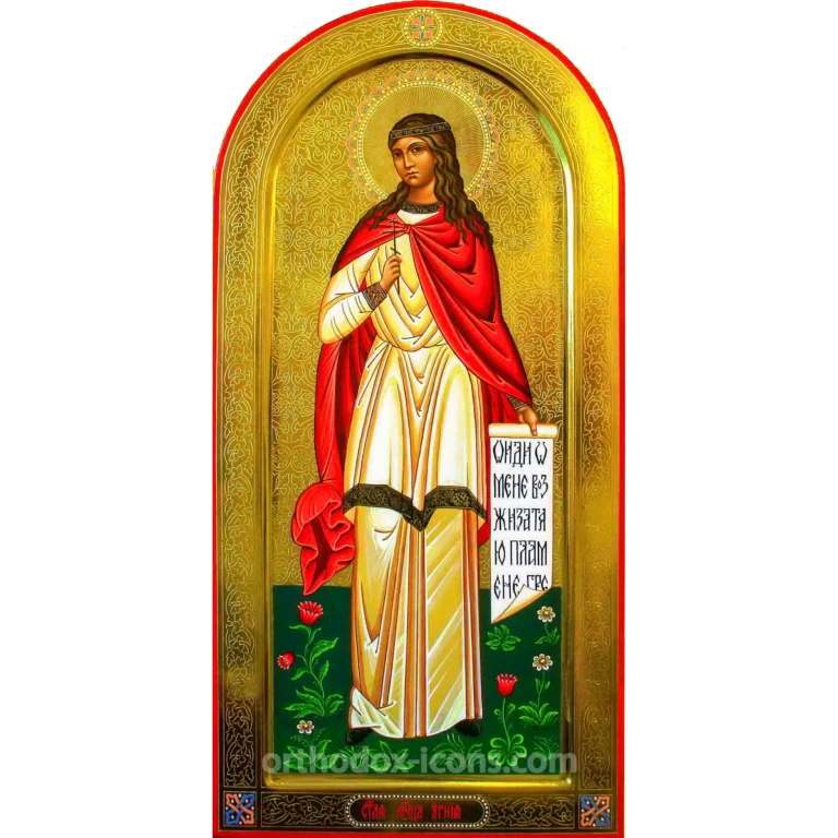 St Agnes Orthodox Icon