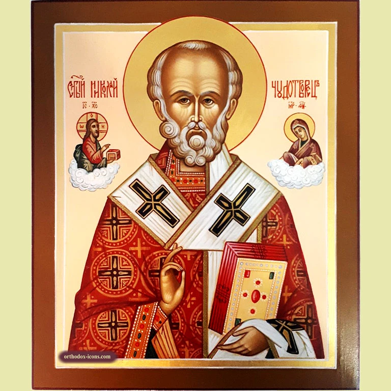 Orthodox Icon Nicholas the Wonderworker