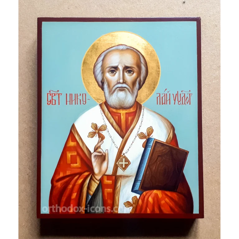 St. Nicholas Orthodox Icon | Greek Orthodox Icons | Mstyora Icons