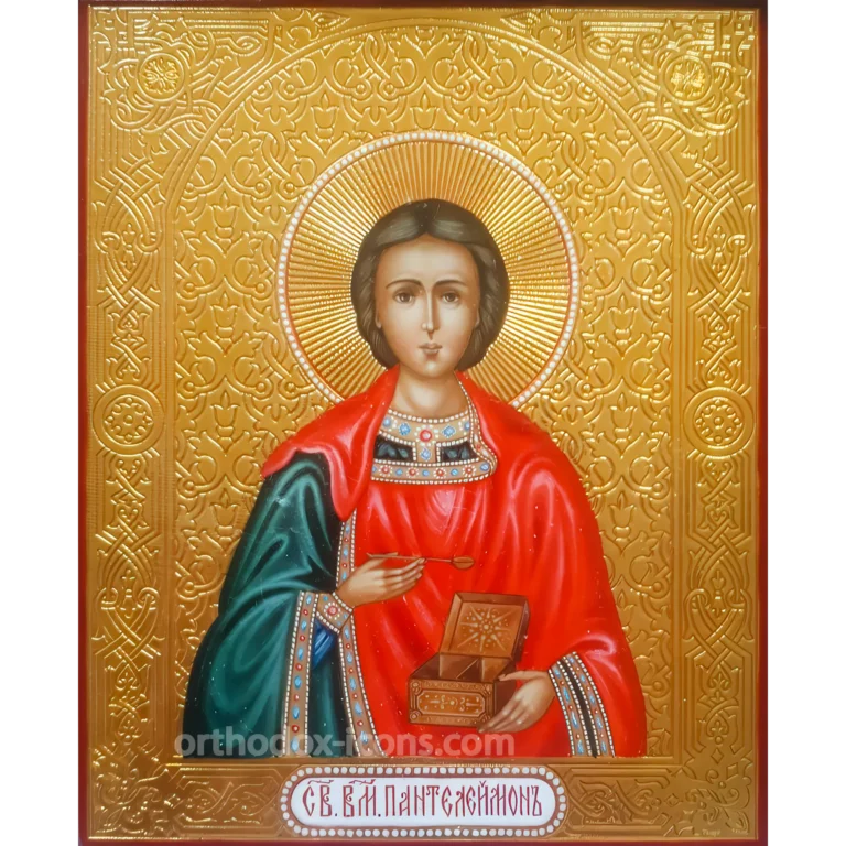 St. Panteleimon Orthodox Icon