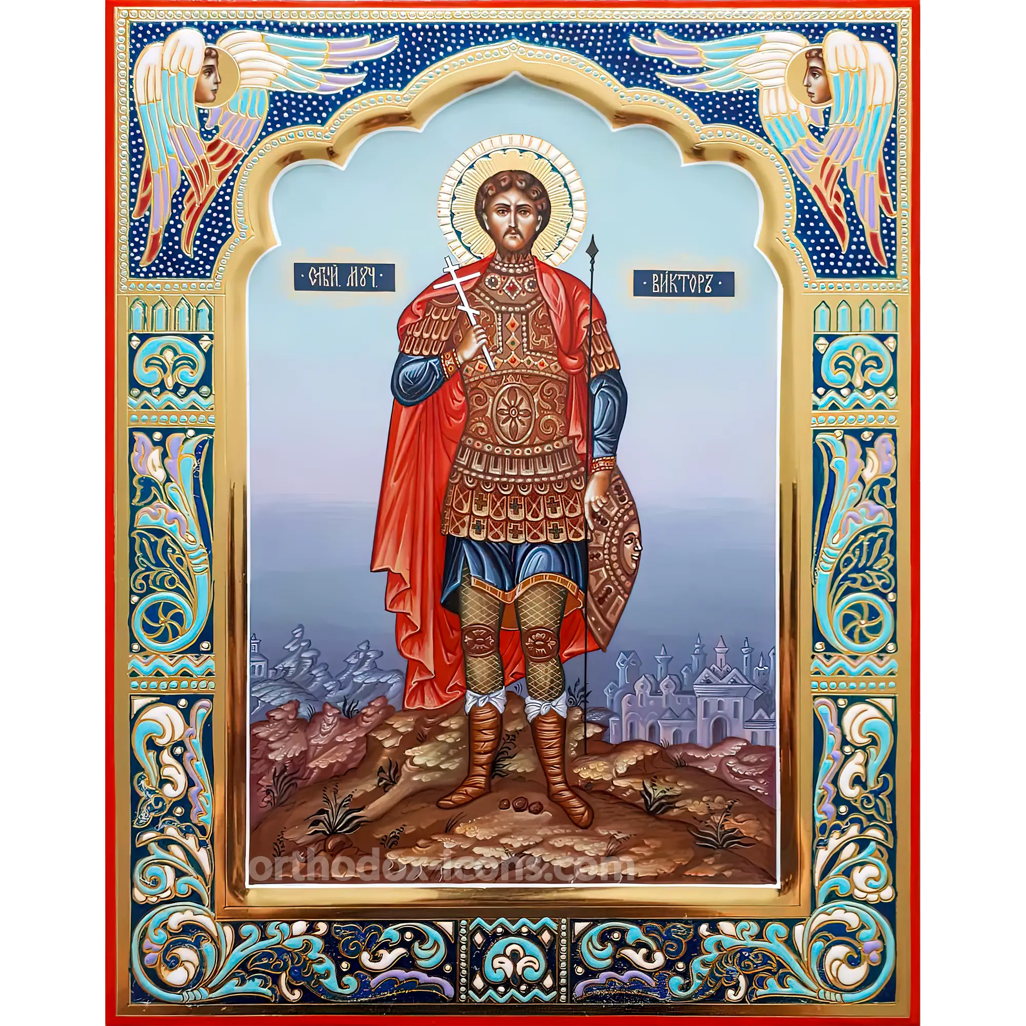 st.-victor-orthodox-icon St. Victor Orthodox Icon