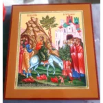 The Entry into Jerusalem Orthodox Icon