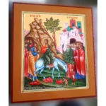 The Entry into Jerusalem Orthodox Icon