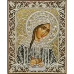 The Filigree Icon of St. Xenia