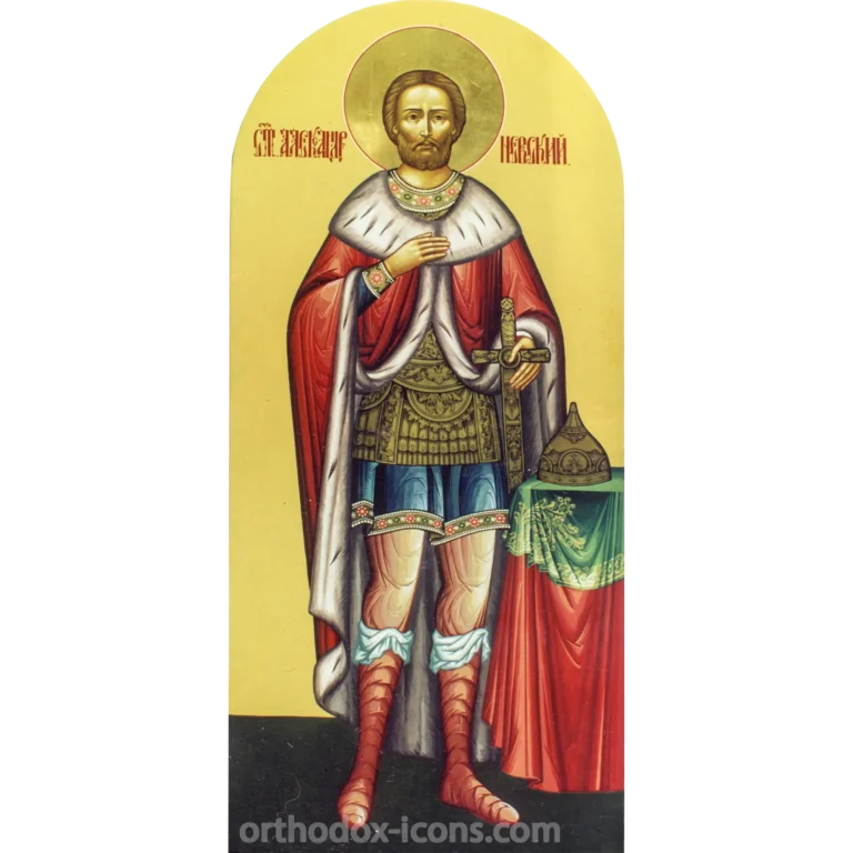The Icon of Alexander Nevsky