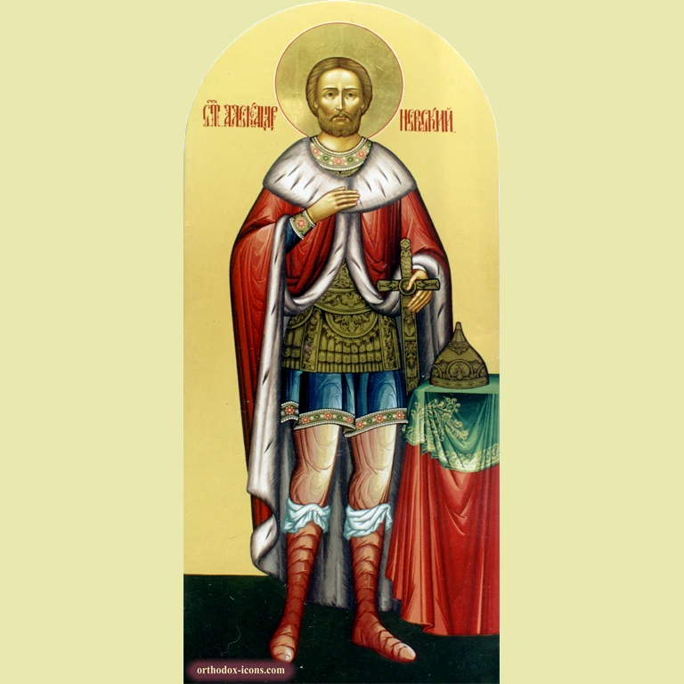 The Icon of Alexander Nevsky