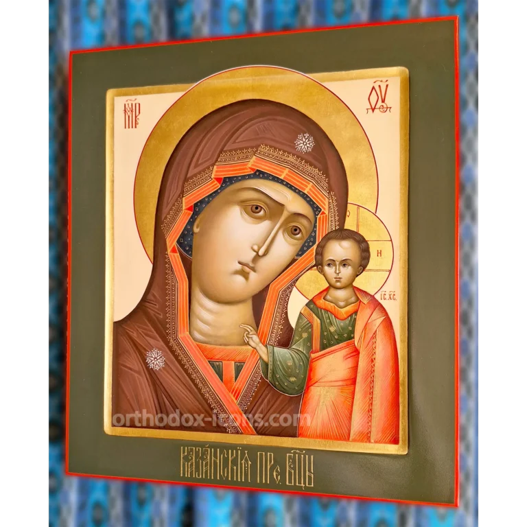 The Kazan Icon of the Mother of God | Hand-Painted Icon
