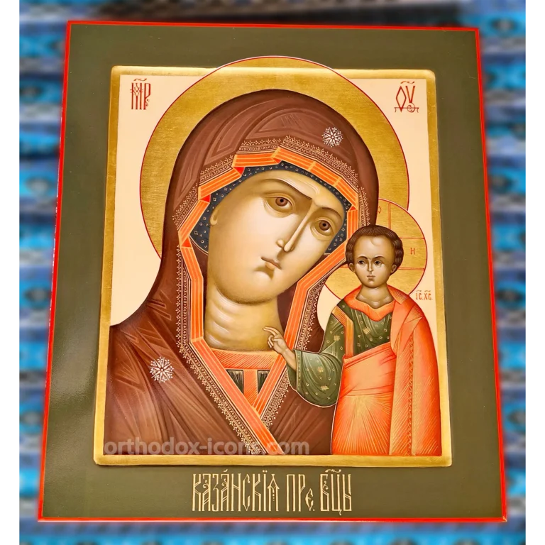 The Kazan Icon of the Mother of God | Hand-Painted Icon
