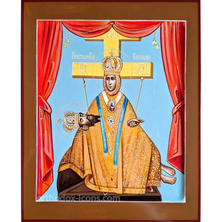 The Weeping Virgin Orthodox Icon