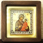 Tikhvin Filigree Icon of Virgin Mary