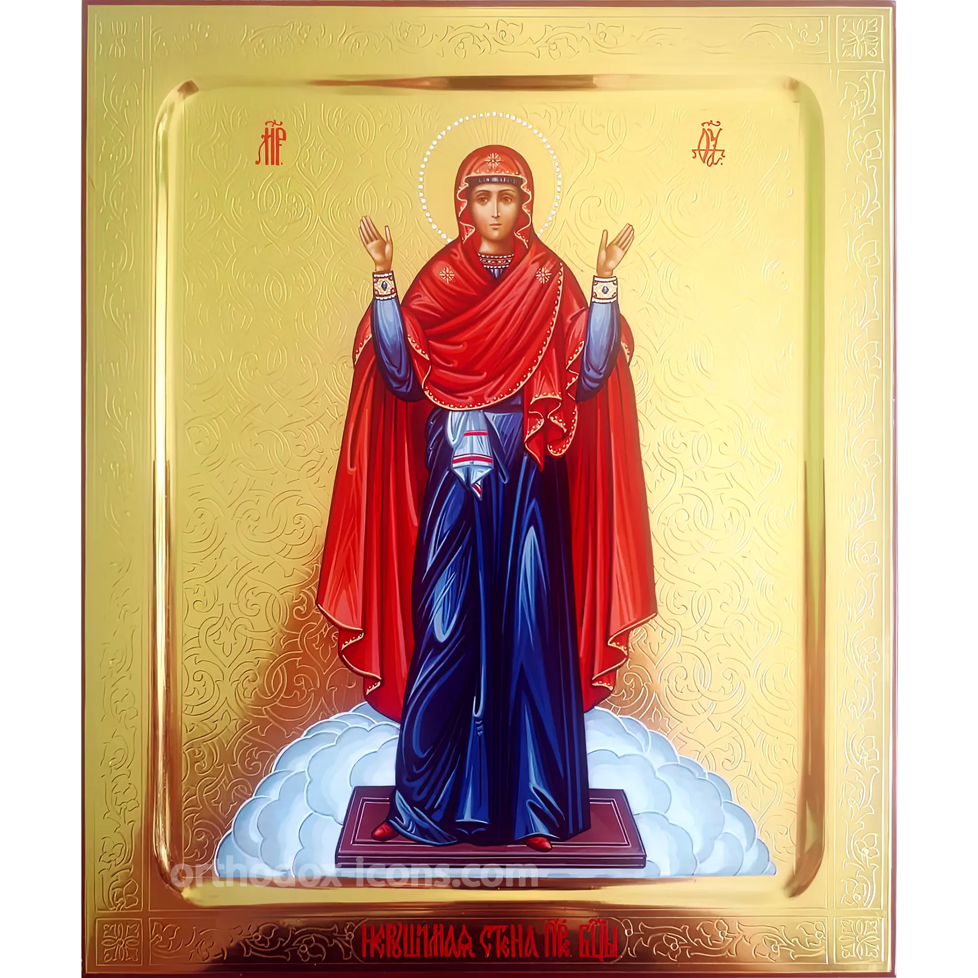 unbreakable-wall-orthodox-icon Unbreakable Wall Orthodox Icon