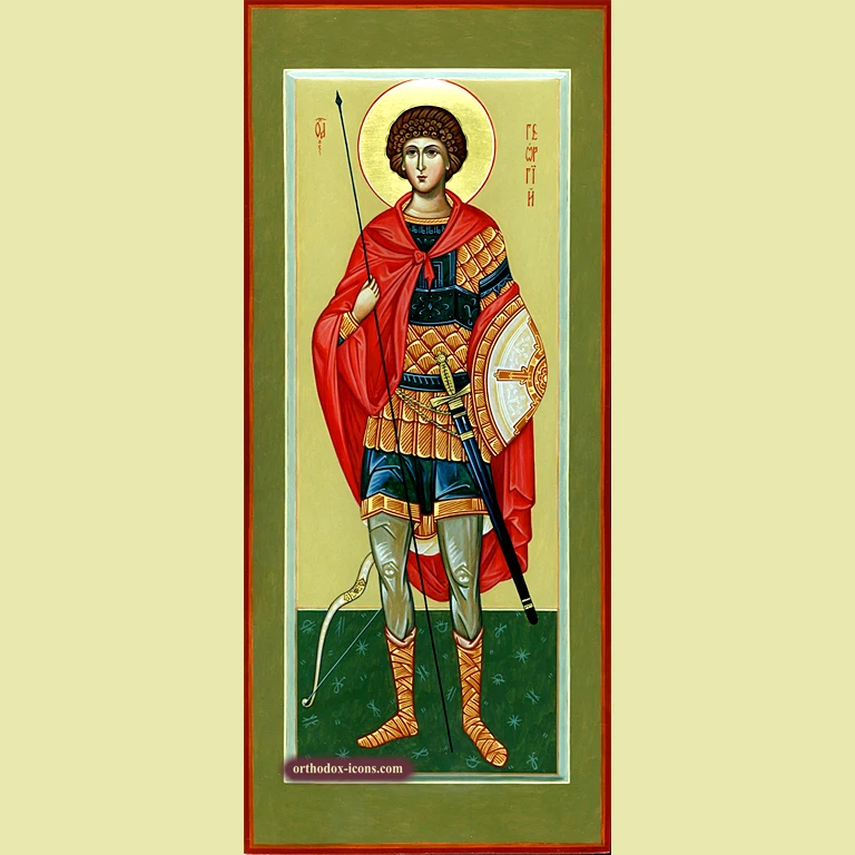 Victorious St. George Orthodox Icon