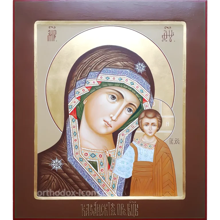 Virgin Mary Kazan Orthodox Icon