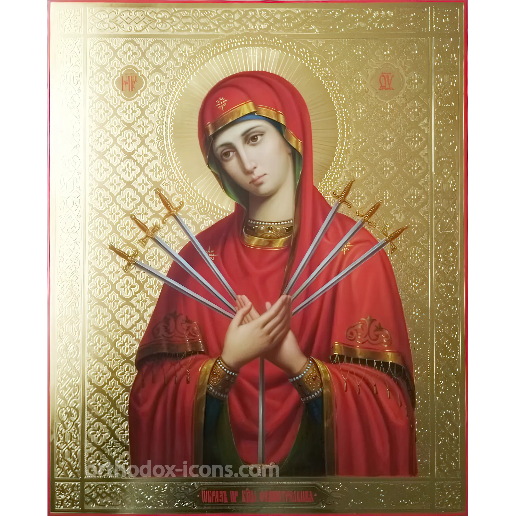 virgin-mary-seven-arrows-icon Virgin Mary Seven Arrows Icon