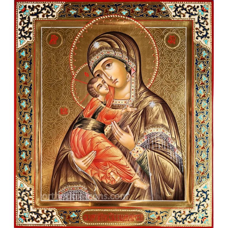 Virgin Mary Vladimir Orthodox Icon