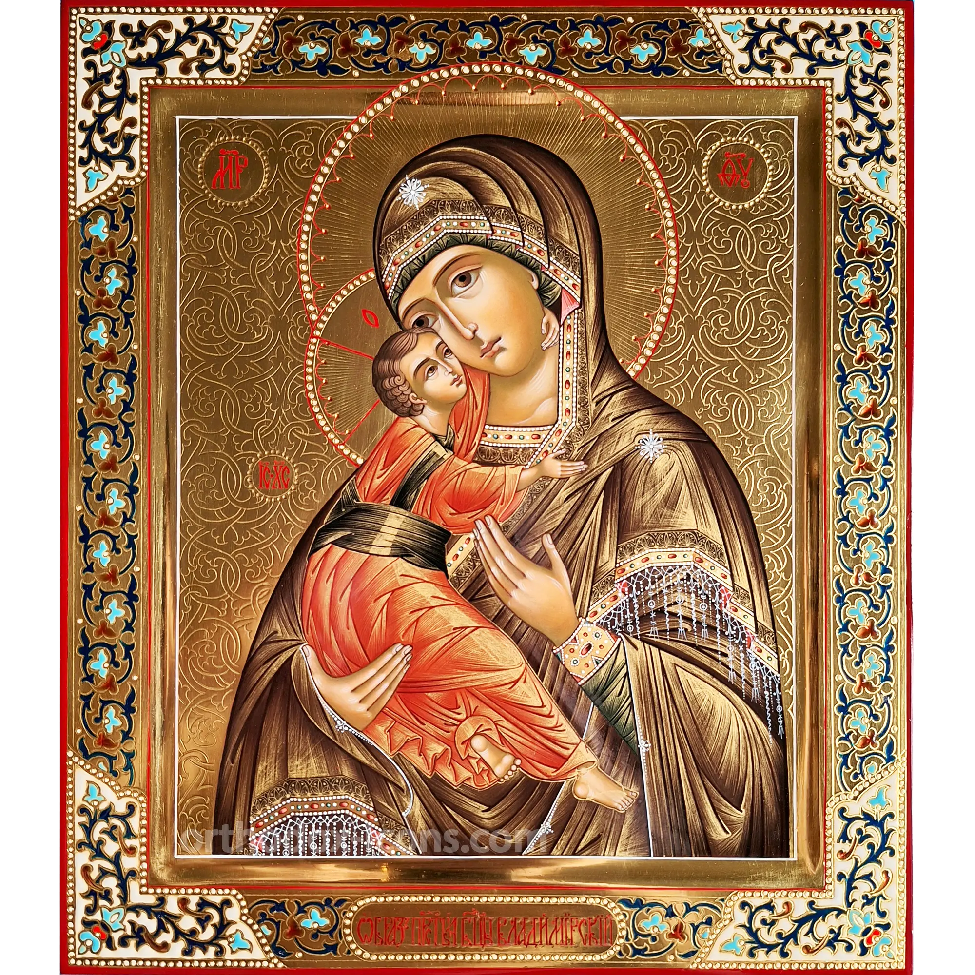 virgin-mary-vladimir-orthodox-icon Virgin Mary Vladimir Orthodox Icon