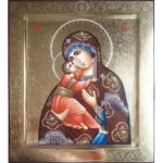 Vladimir Virgin Mary Icon 27x31