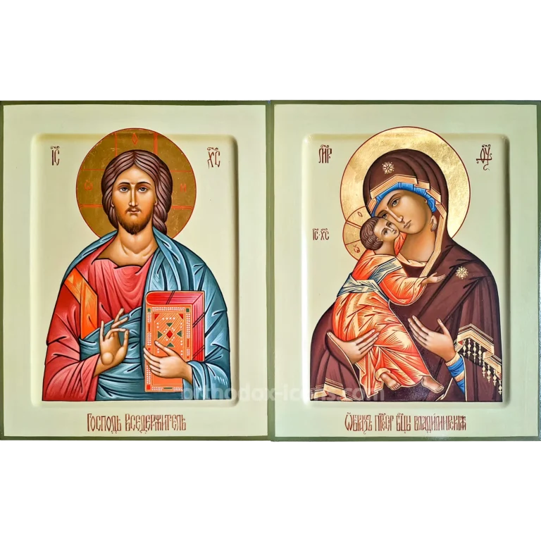 Wedding Couple Orthodox Icons