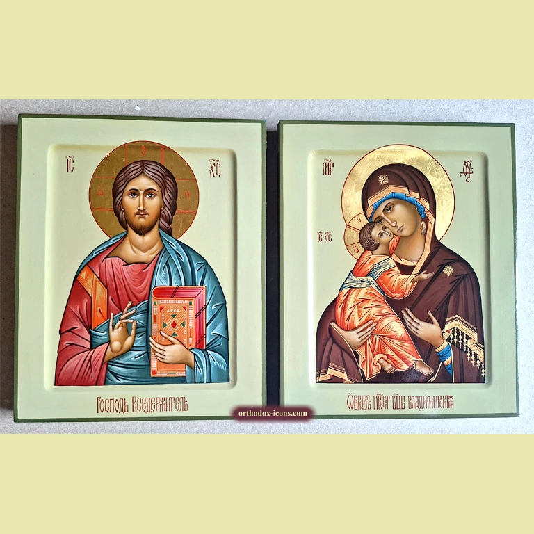 Wedding Couple Orthodox Icons