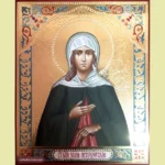 Xenia of St. Petersburg Orthodox Icon