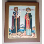 Peter and Fevronia Orthodox Icon 27x31