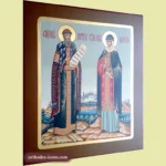 Peter and Fevronia Orthodox Icon 27x31