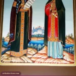 Peter and Fevronia Orthodox Icon 27x31