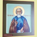 Sergius of Radonezh Orthodox Icon 27x31