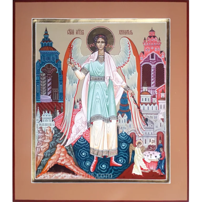 Angel Guardian Orthodox Icon 27x31