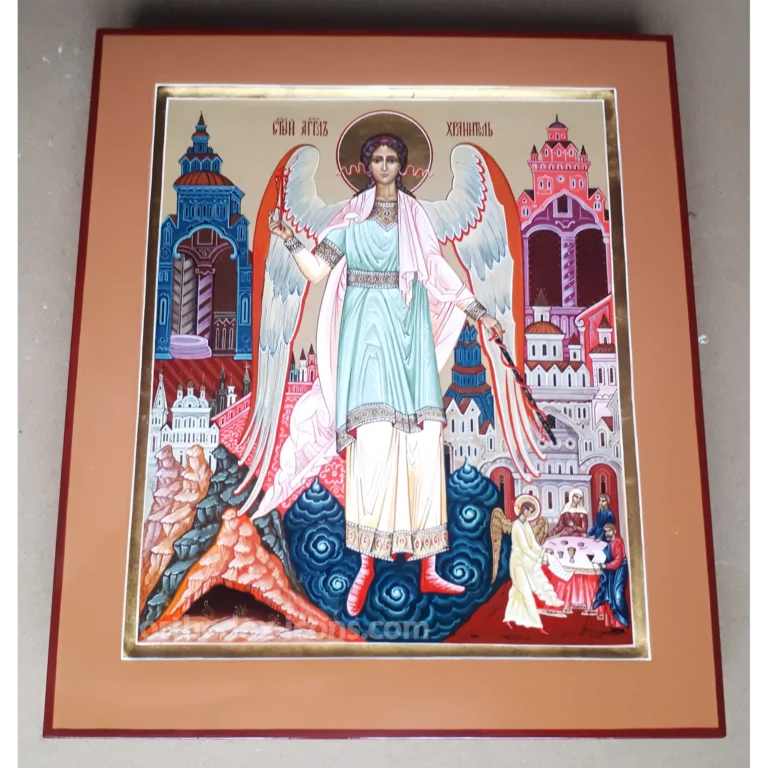 Angel Guardian Orthodox Icon 27x31