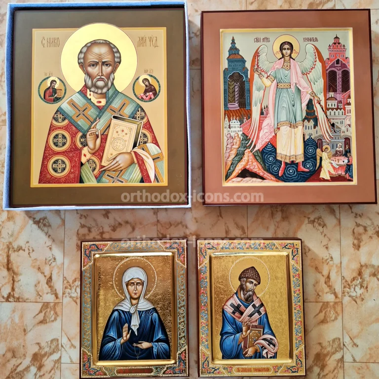 Angel Guardian Orthodox Icon 27x31